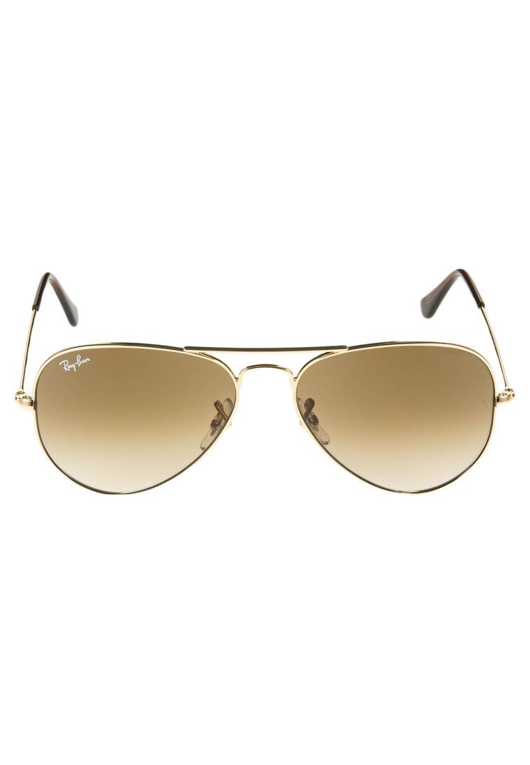 Ray-Ban AVIATOR LARGE UNISEX - Zonnebril - bruin/goudkleurig