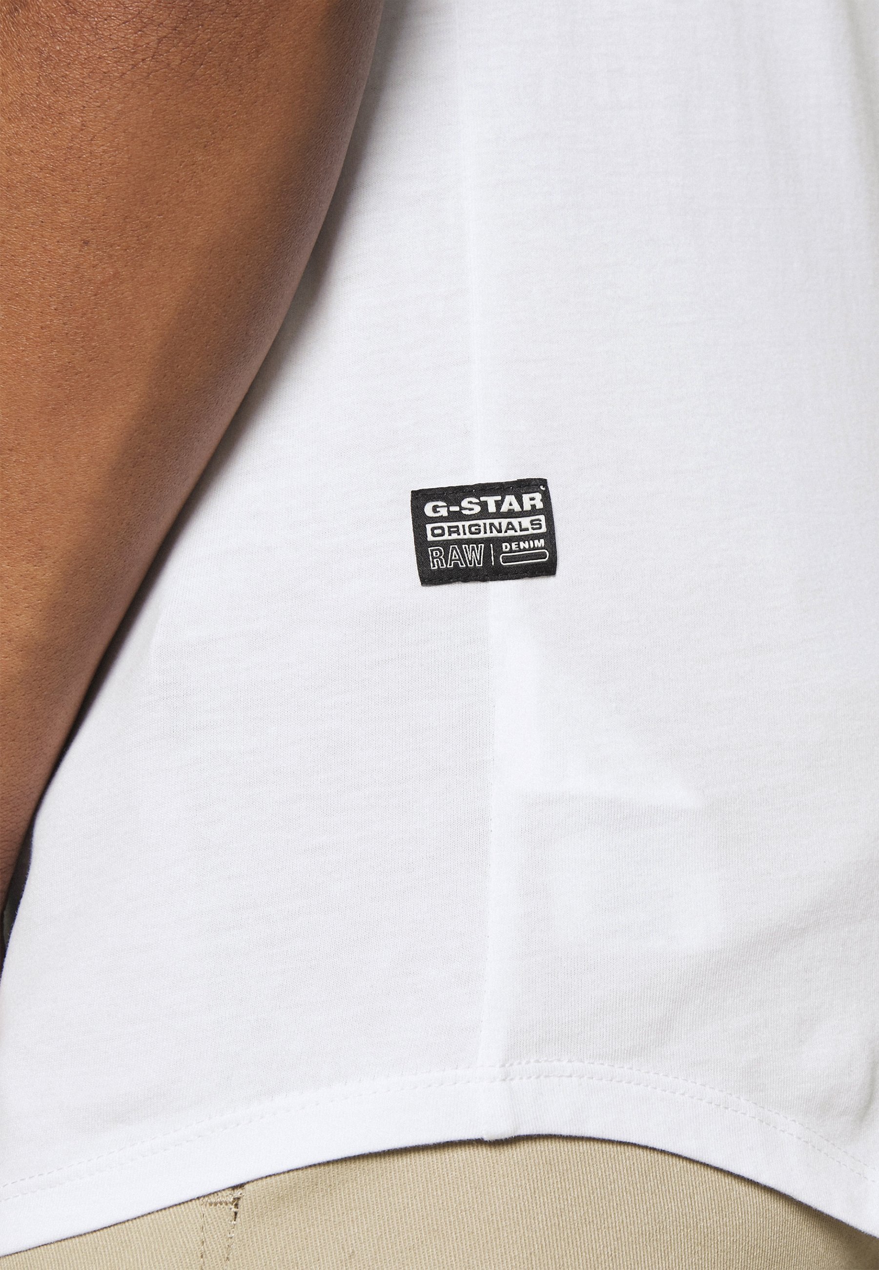 G-STAR LASH 2er-Pack – Basic-T-Shirt – weiß