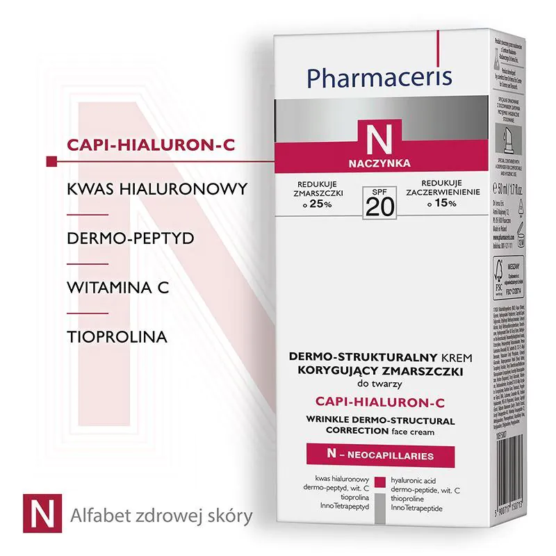 Pharmaceris N Capi-Hialuron-C Dermo-strukturalny krem korygujący zmarszczki