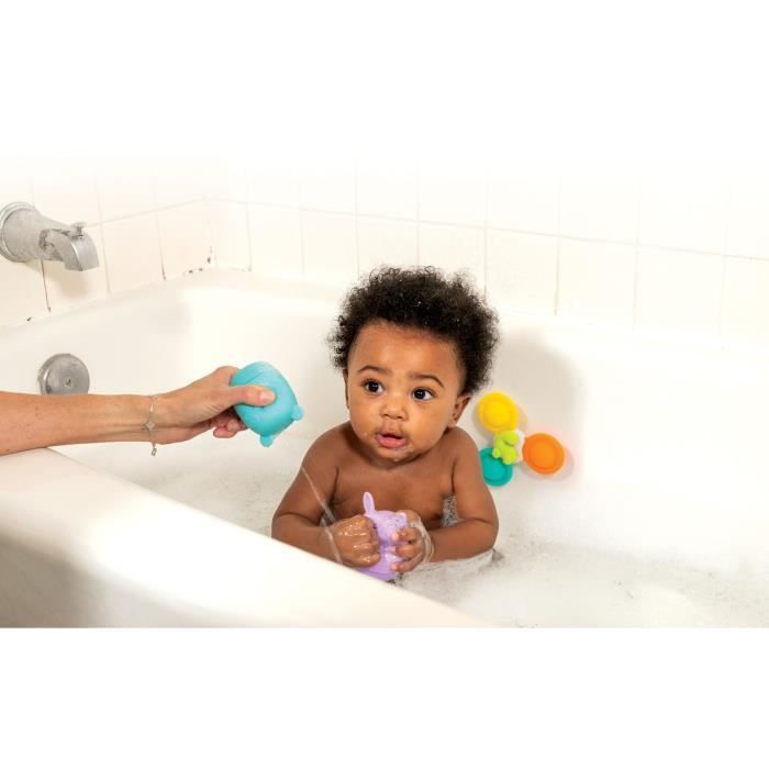 Coffret de bain - INFANTINO - 315341 - 11 pièces - Silicone