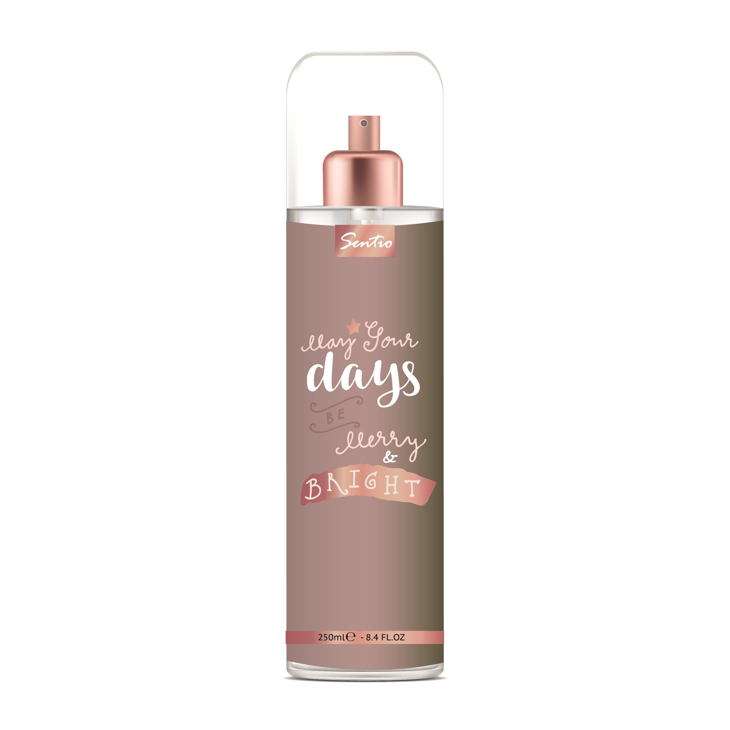Vesela in svetla meglica za telo Meglica za telo
