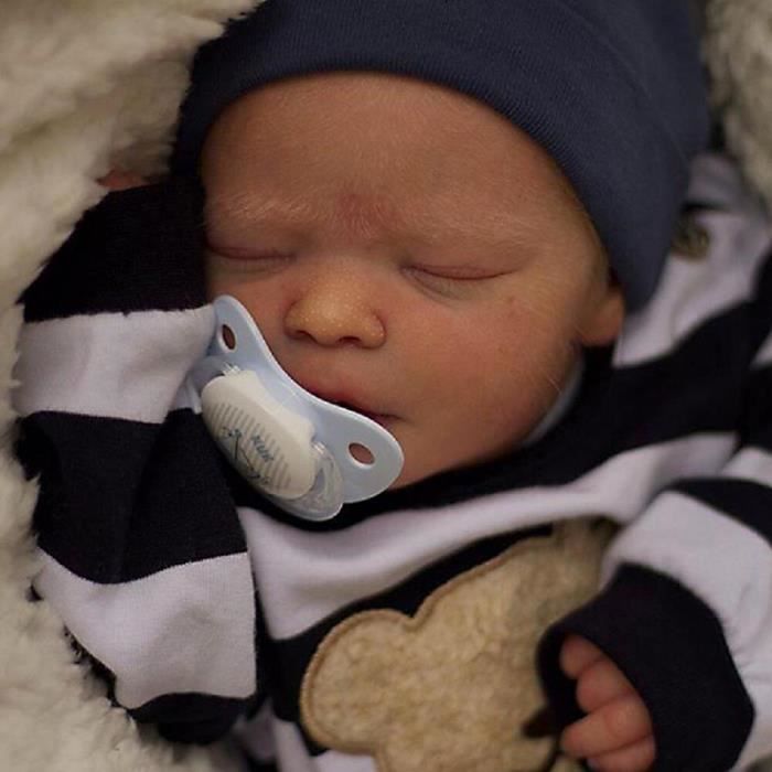 Reborn-Puppe - Darren - 40 cm - Weich im Griff - Sichtbare Adern - Realistisch