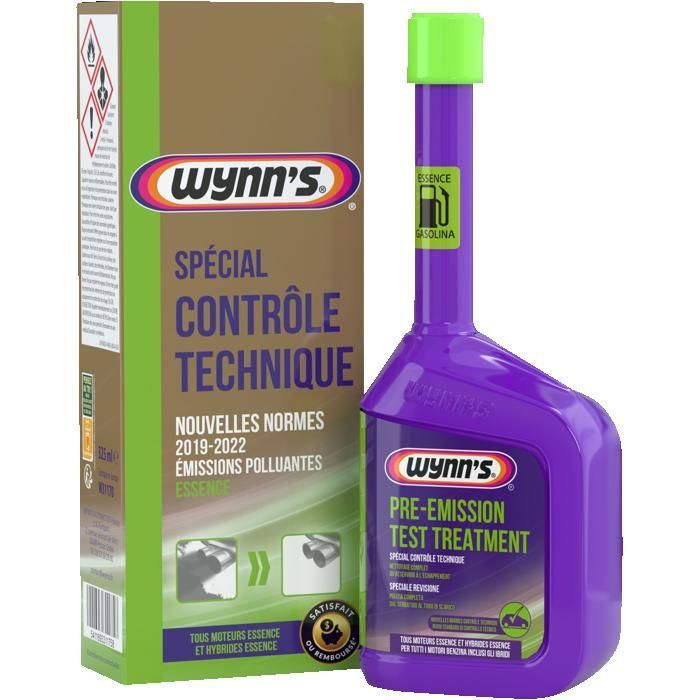 Inspección especial de vehículos gasolina 325ml Wynn's