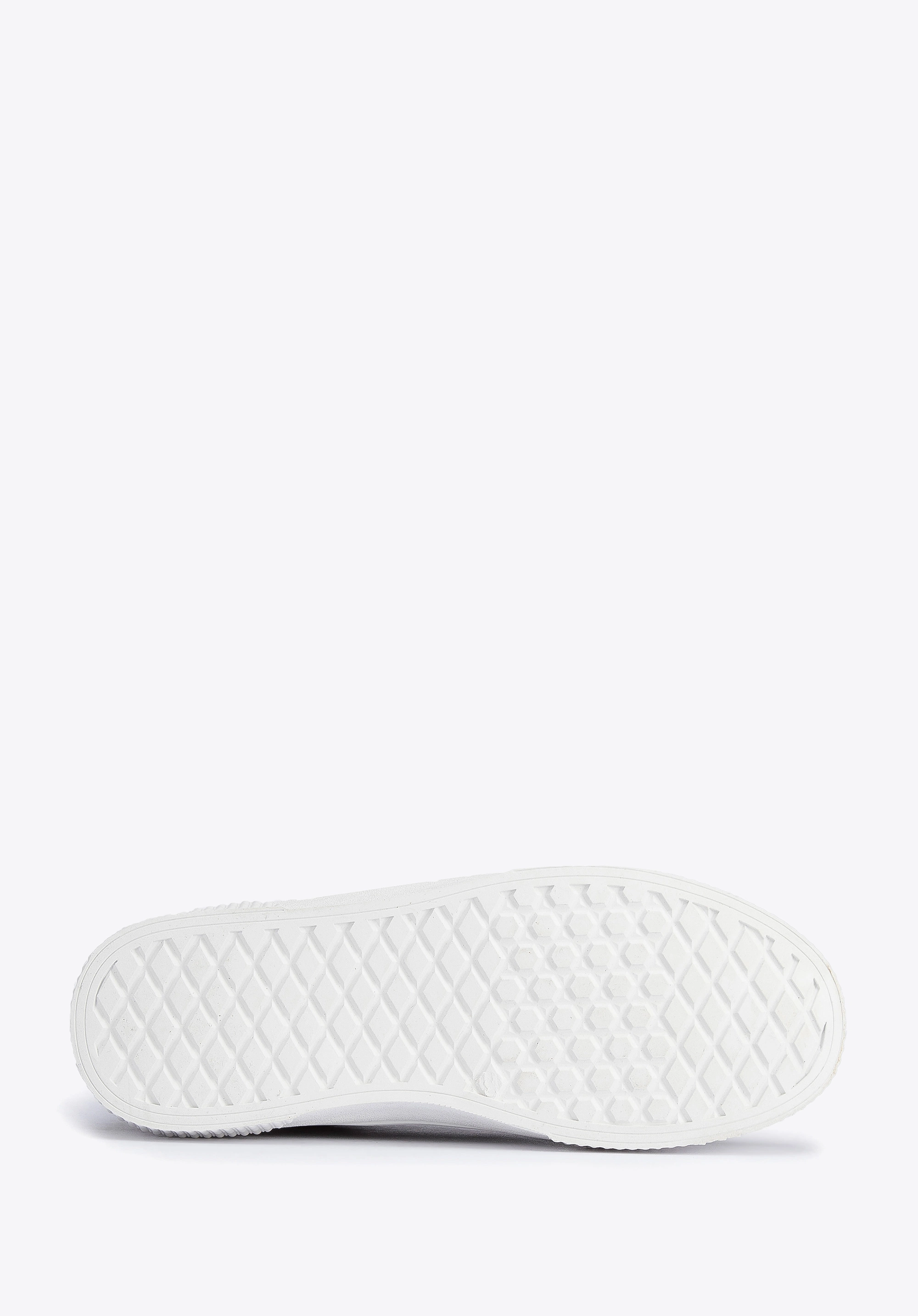 Damskie sneakersy skórzane z wzorem w cętki czarne