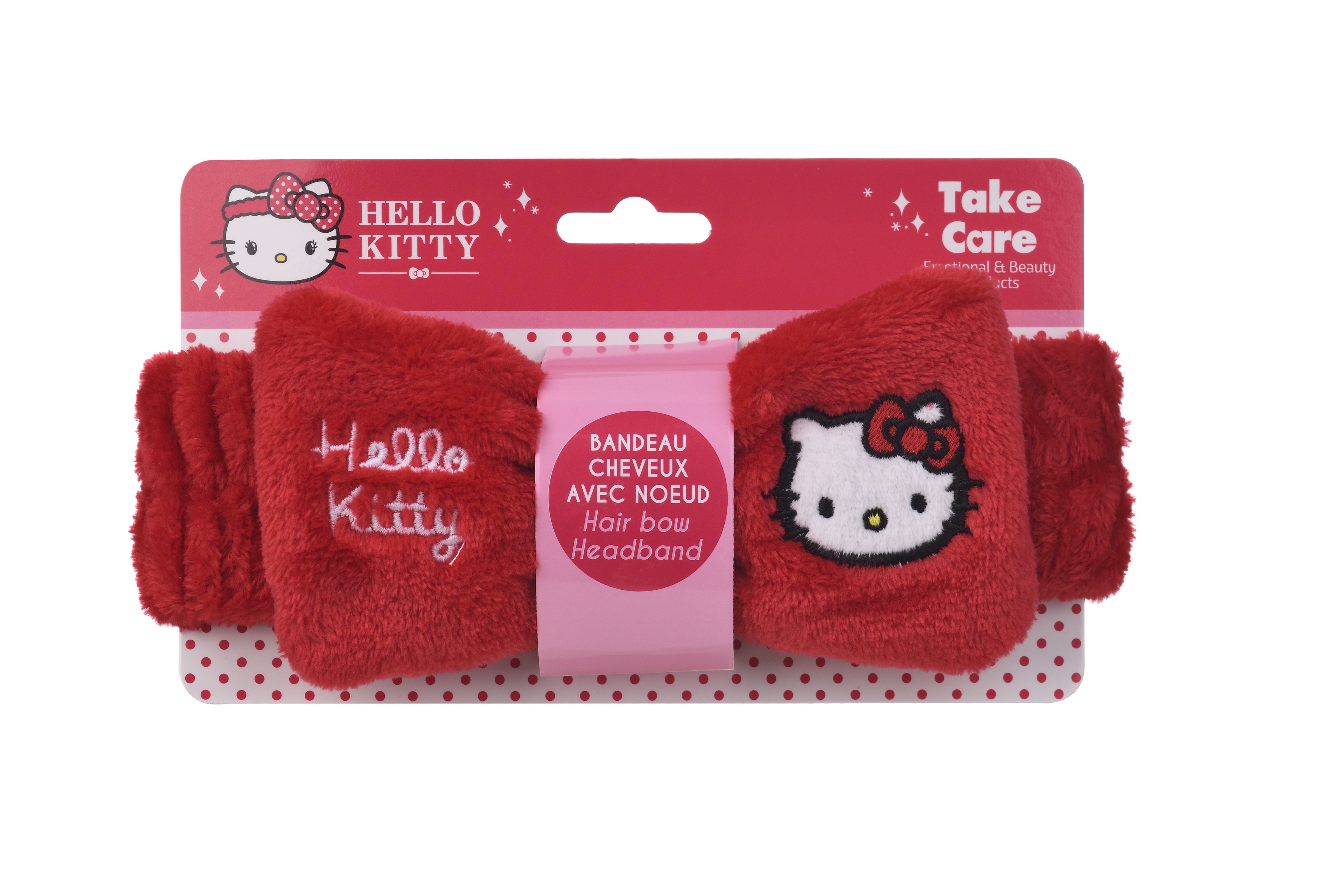 Naglavni trak Hello Kitty z pentljo Dodatki za lase