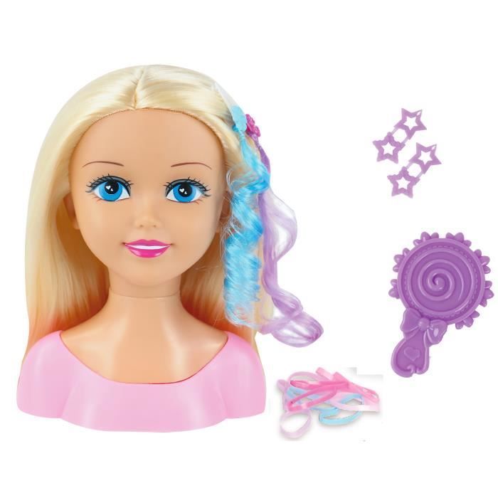 Styling Head - FERRY - With 20 Accessories - For Girls - 2-Year Warranty