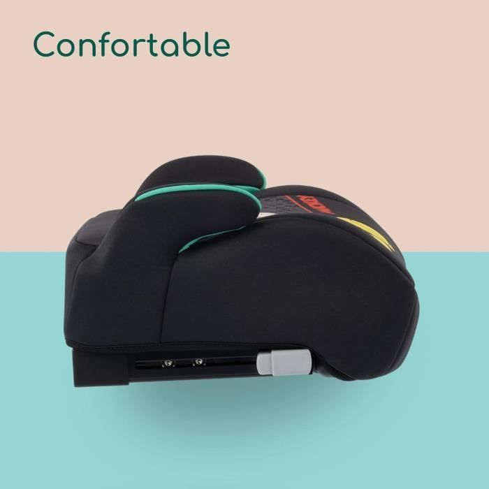 Seggiolino auto BEBECONFORT DISNEY© Manga i-Fix Mickey, rialzo ISOFIX, da 6 a 12 anni, 22-36 kg, 125-150 cm, autentico