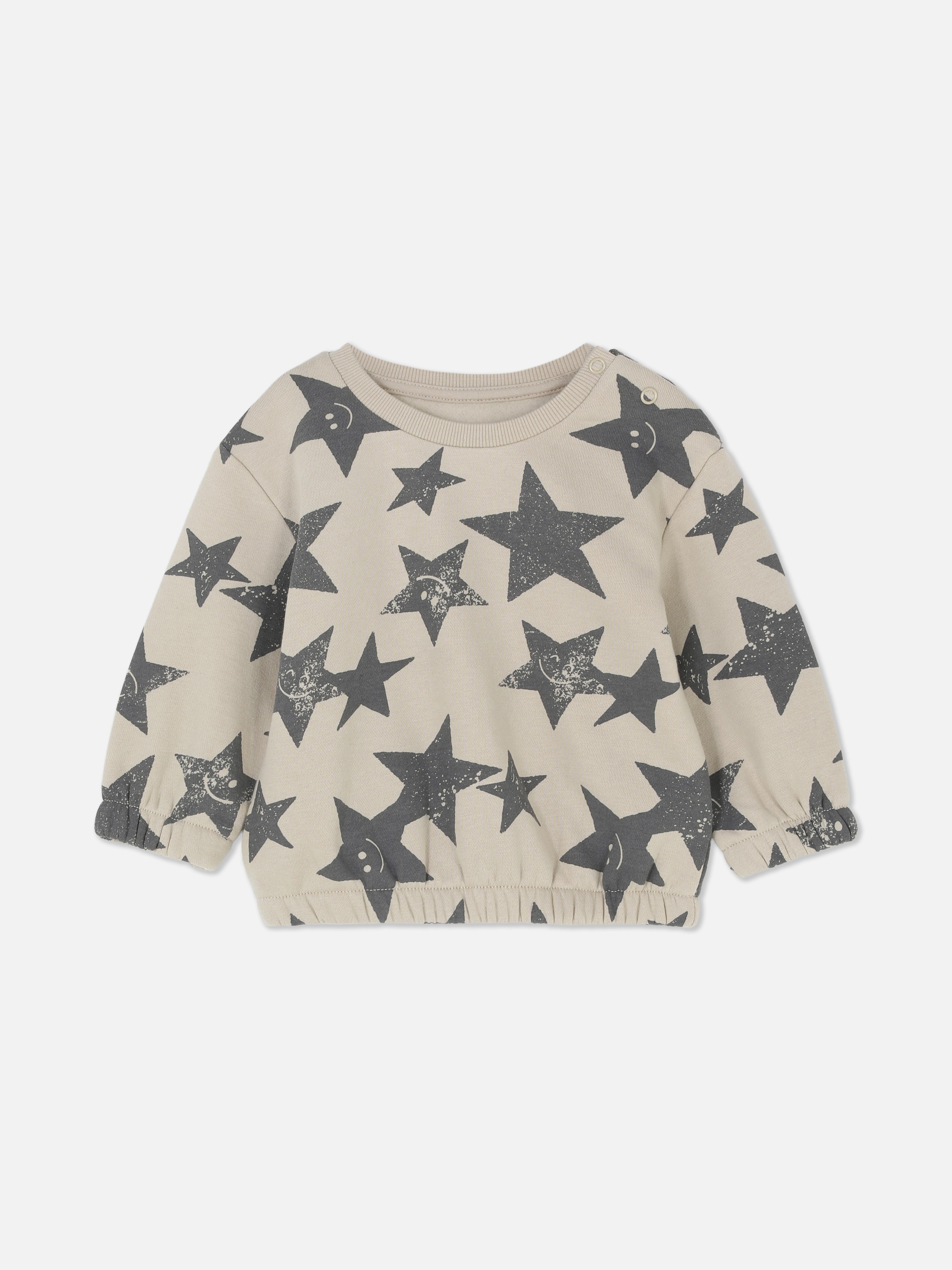 Sweatshirt mit Rundhalsausschnitt. Himmlischer Tragekomfort beginnt mit diesem gerippten Sweatshirt.