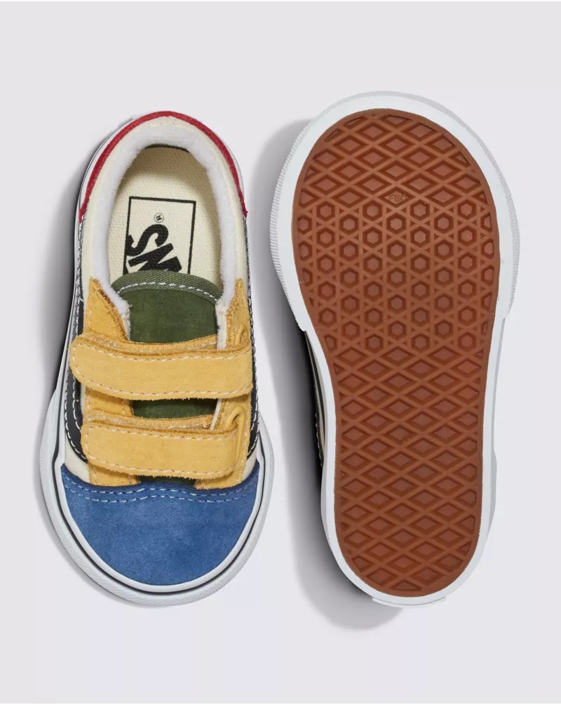 Toddler Old Skool V Color Block Shoe