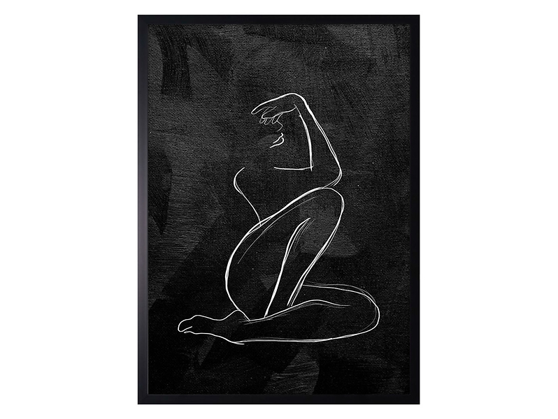 Obraz Zamyślona Kobieta 50x70 cm