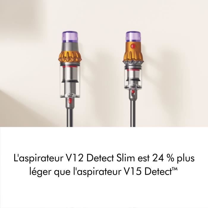 Aspiradora de mano inalámbrica DYSON V12 Origin - 545 W - 120 AW - 60 min - Gris