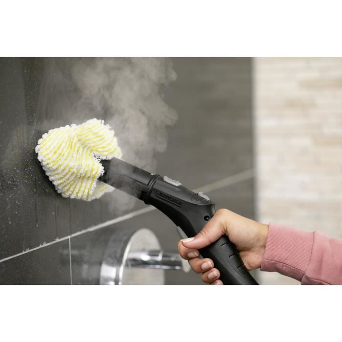 KARCHER SC 4 Easy Fix - Pulitore a vapore - 2000 W - 3,5 bar, autonomia illimitata, elimina fino al 99,9% dei virus e