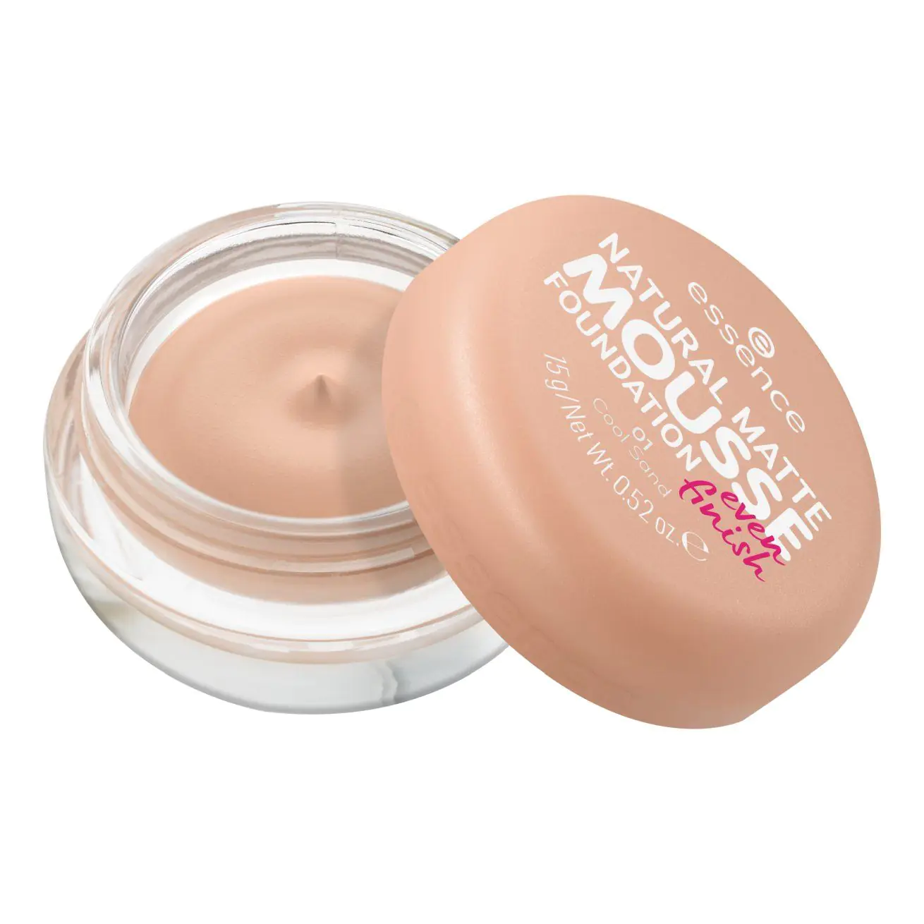 Essence Natural Matte Mousse - Foundation 01 16g