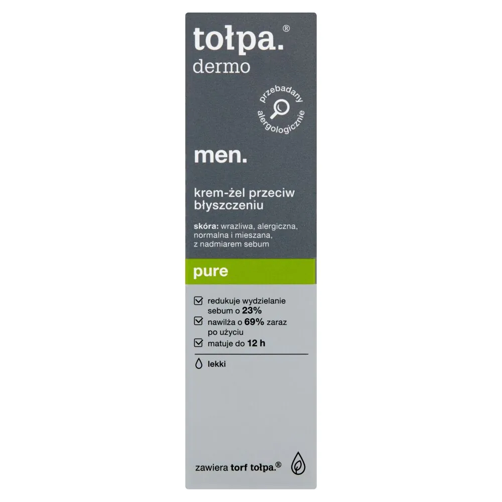 Tołpa Men 20+ Matujący krem-Żel Nawilżający
