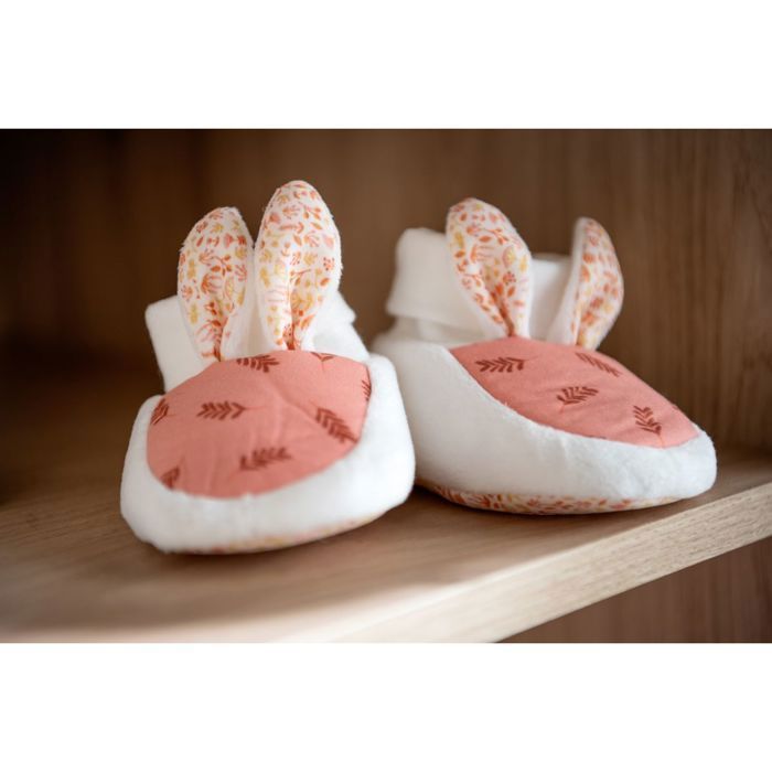 Scarpine da neonato in velluto - ESMEE