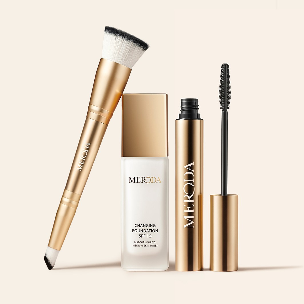 Meroda set šminke „The Effortless Edit“ – 1-teilig
