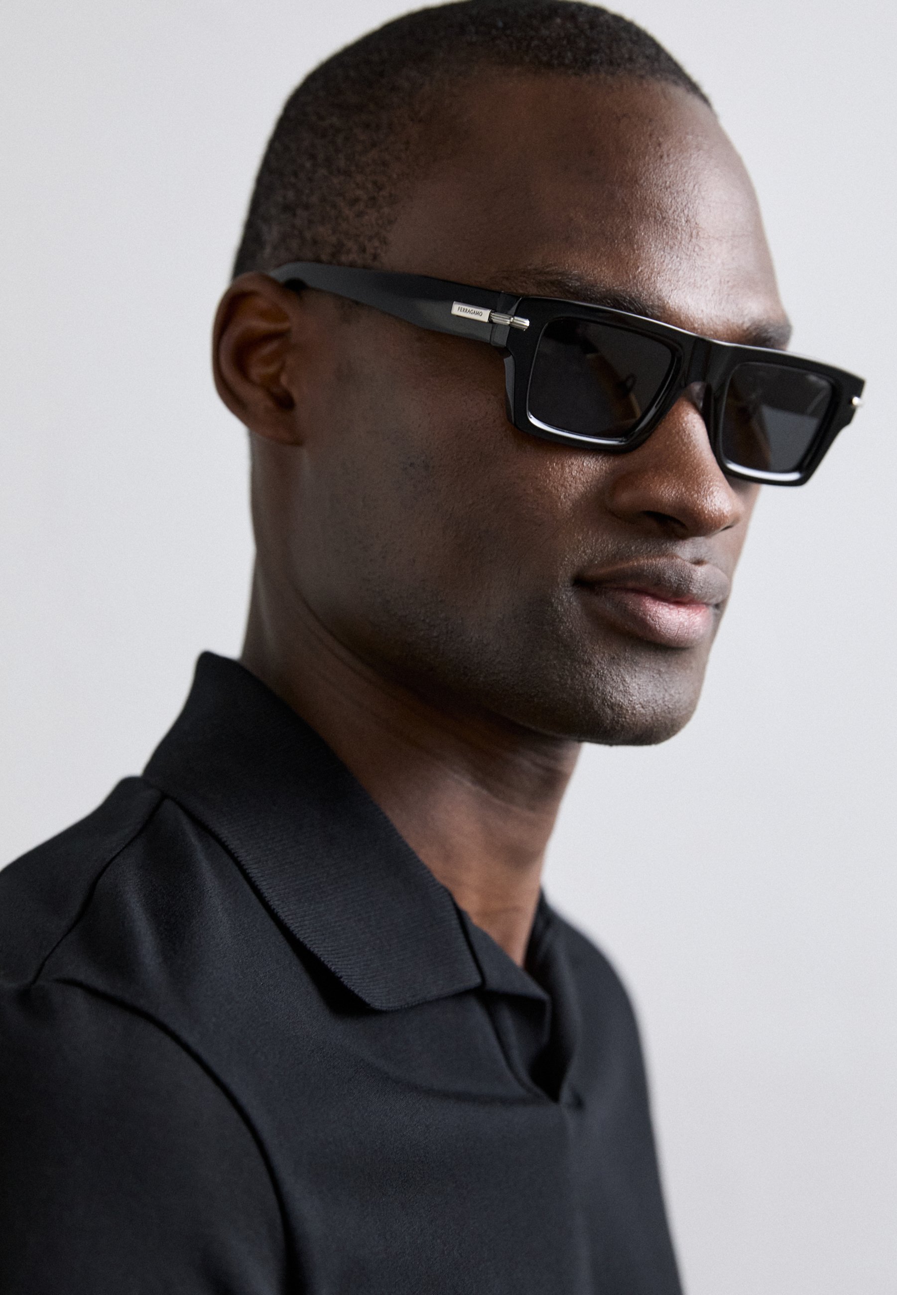 FERRAGAMO UNISEXE - Lunettes de soleil - noires
