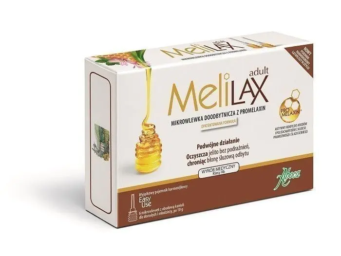 Aboca Melilax Adult Mikrowlewki doodbytnicze