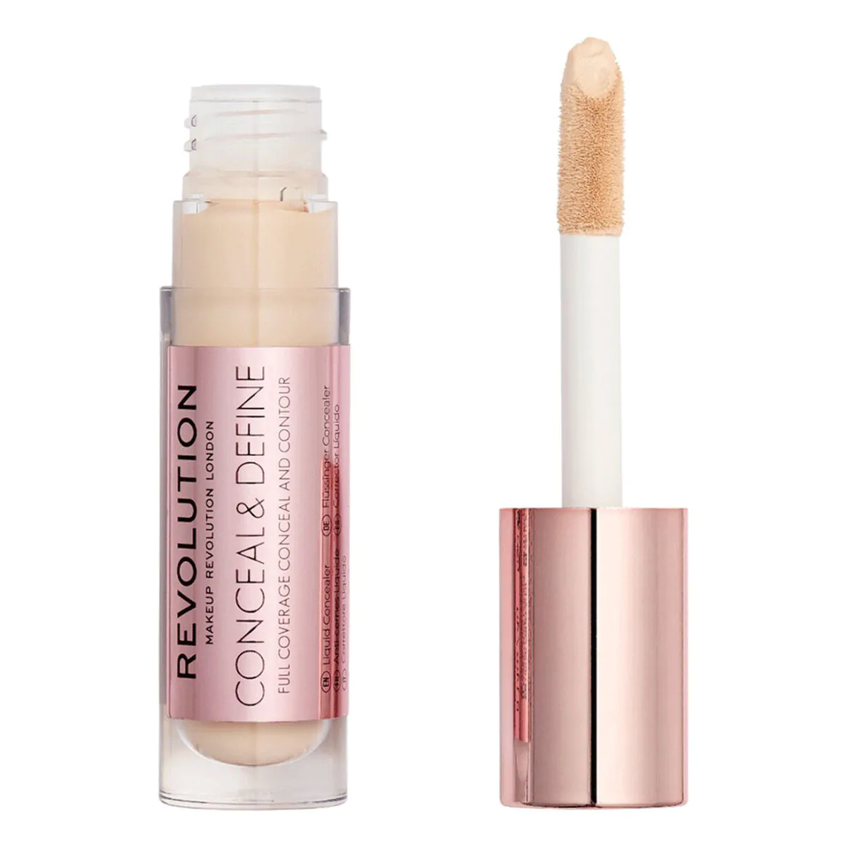 MAKEUP REVOLUTION Conceal & Define Korektor do twarzy C6.5 4ml