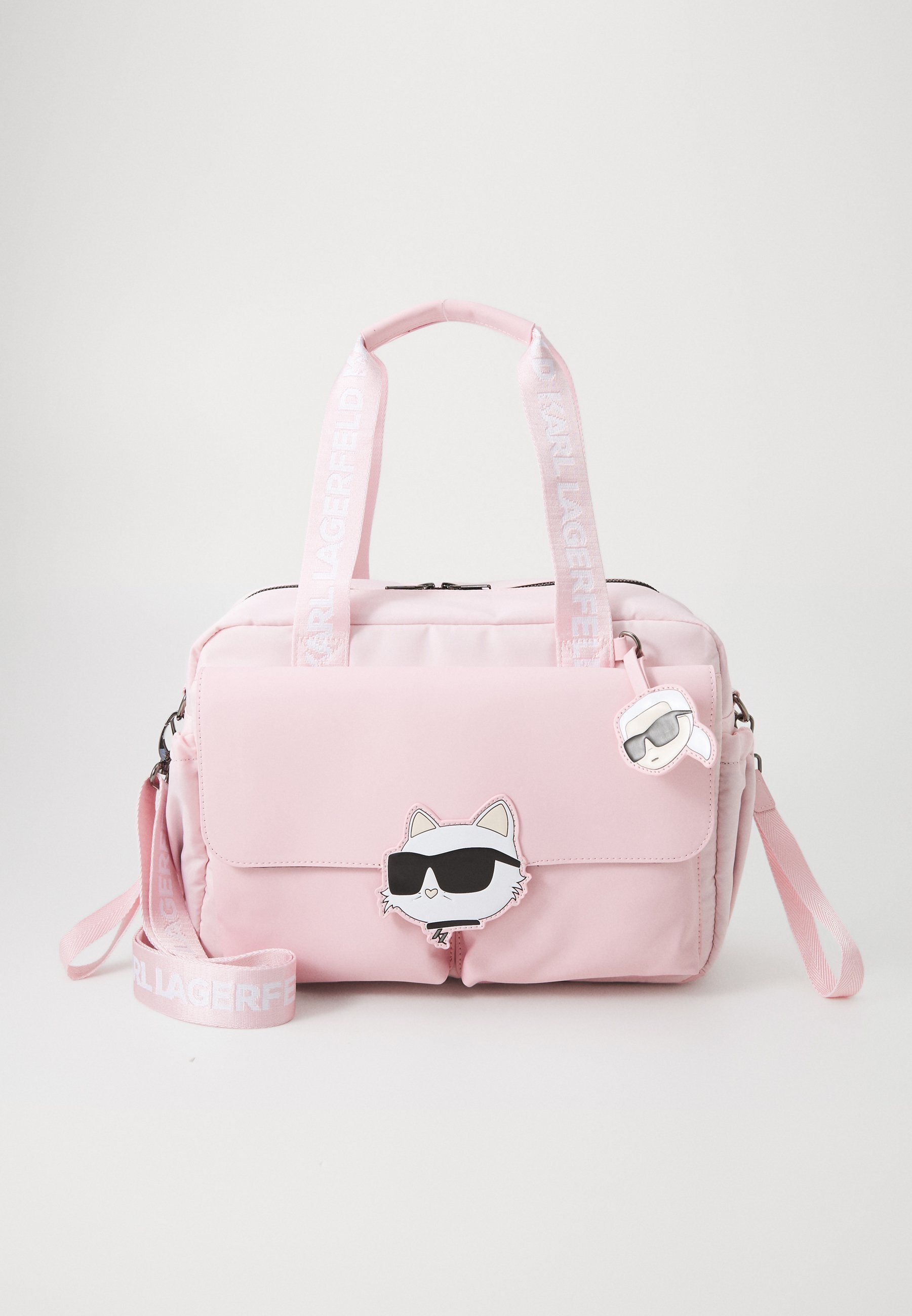 Bolsa para fraldas KARL LAGERFELD KIDS - rosa claro