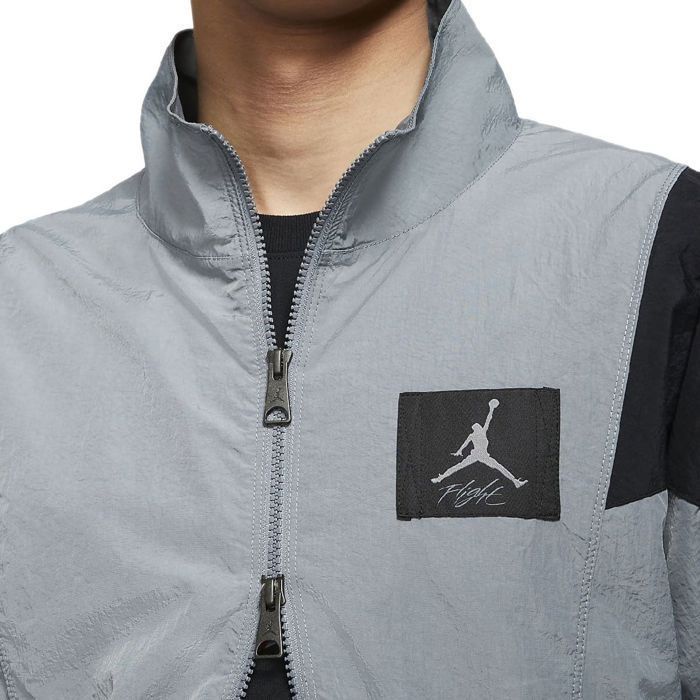 Nike JORDAN FLIGHT Men's Track Jacket - Grey - Ref. CV3150-084