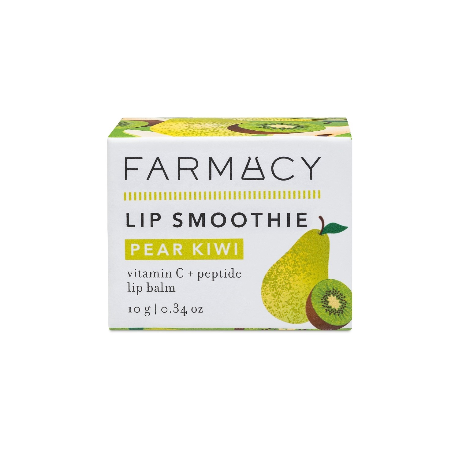 APTIEKA Lūpu balzams Lūpu smūtijs Birne Kiwi C vitamīns + peptīds - 10 ml