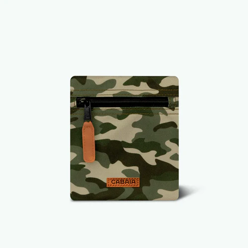 Cabaia grüne Seitentasche des Leinenmuseums