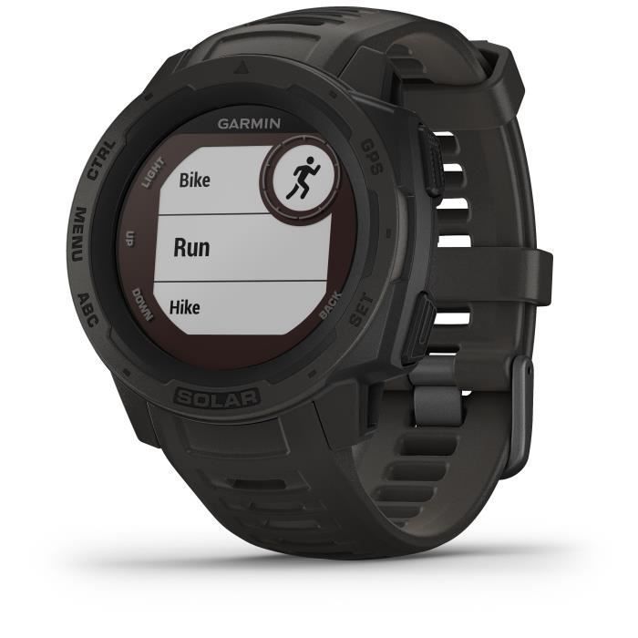GARMIN Instinct® Solar Smartwatch, Graphite
