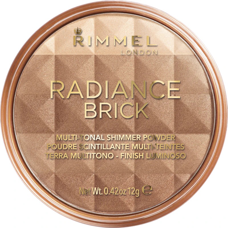Rimmel Radiance Brick osvetljujoči bronzer v prahu