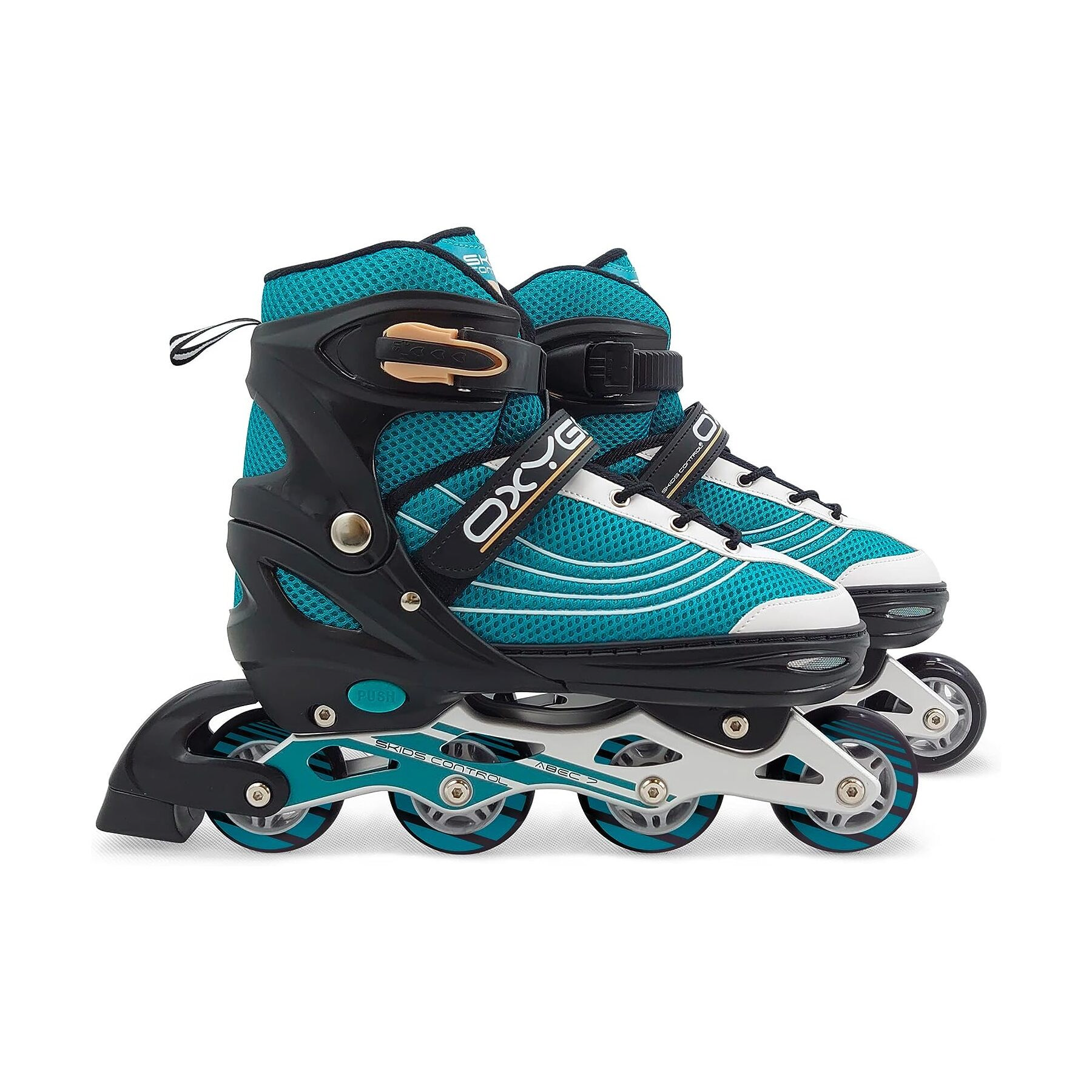 Patins em linha com controle de derrapagem