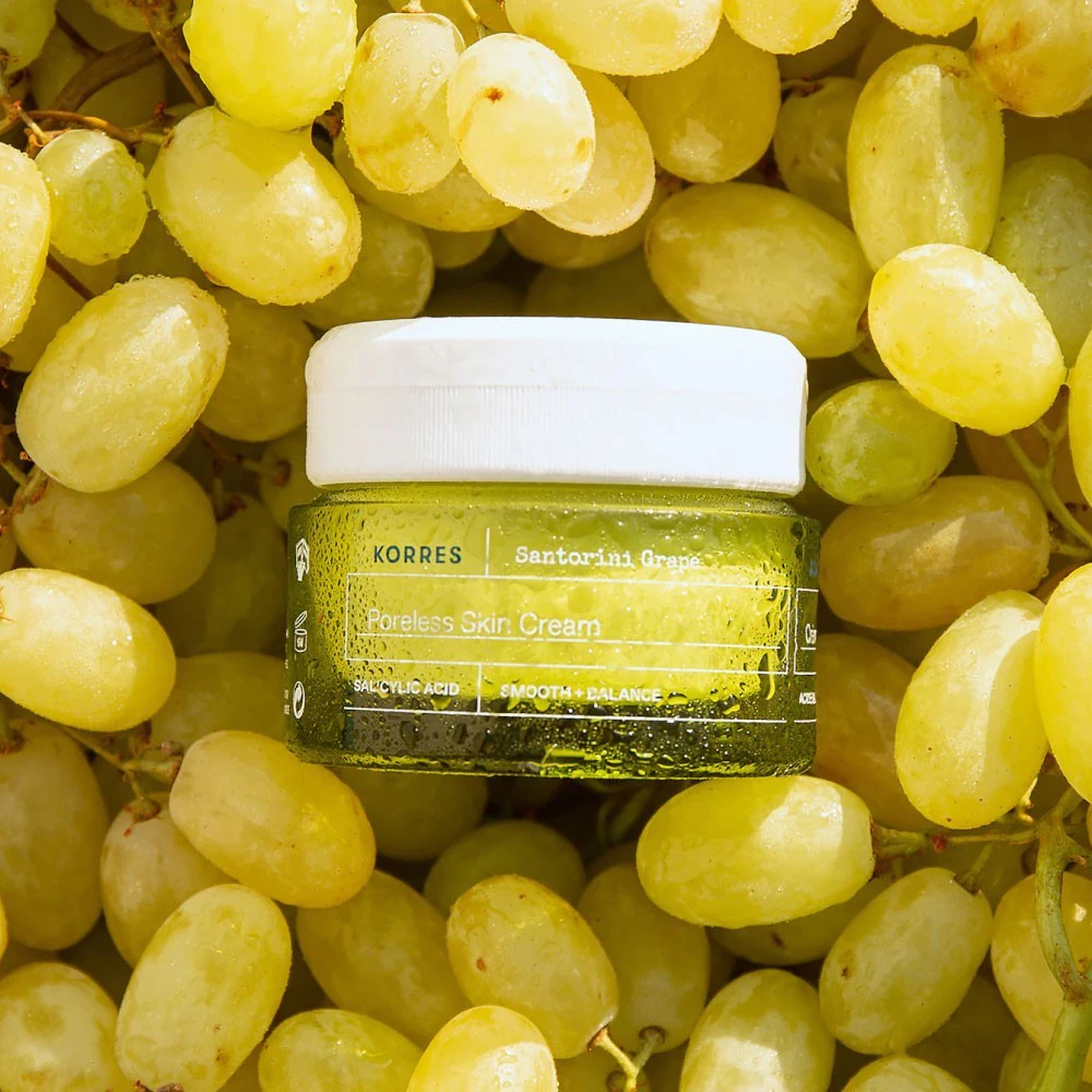 KORRES SANTORINI GRAPE PORELESS SKIN CREAM