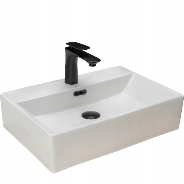 Umywalka Ceramiczna Nablatowa Ścienna Bonita - Rea
