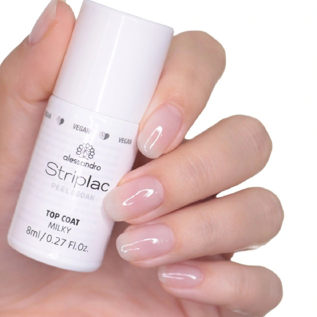 Alessandro Peel Or Soak Top coat MILKY