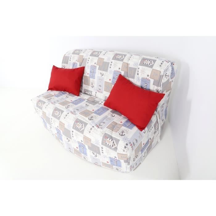 Gesteppter BZ-Sofabezug 140x190 cm mit Meeresmotiv