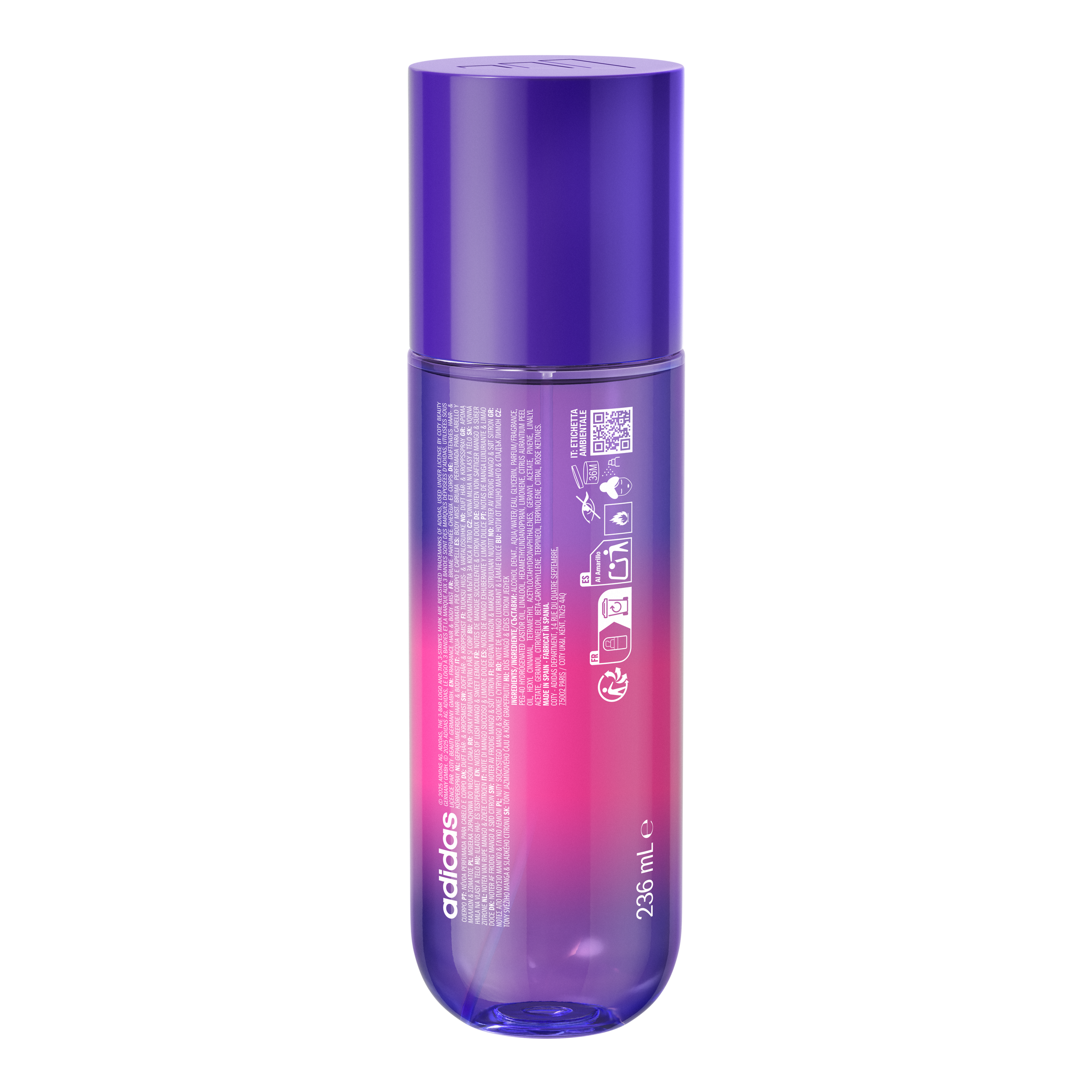Vibes mirisna maglica za kosu i tijelo Spark Up Ženski parfemi