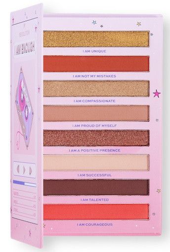 „Affirmation Book“ akių šešėlių paletė Akių šešėlių paletės ir makiažas