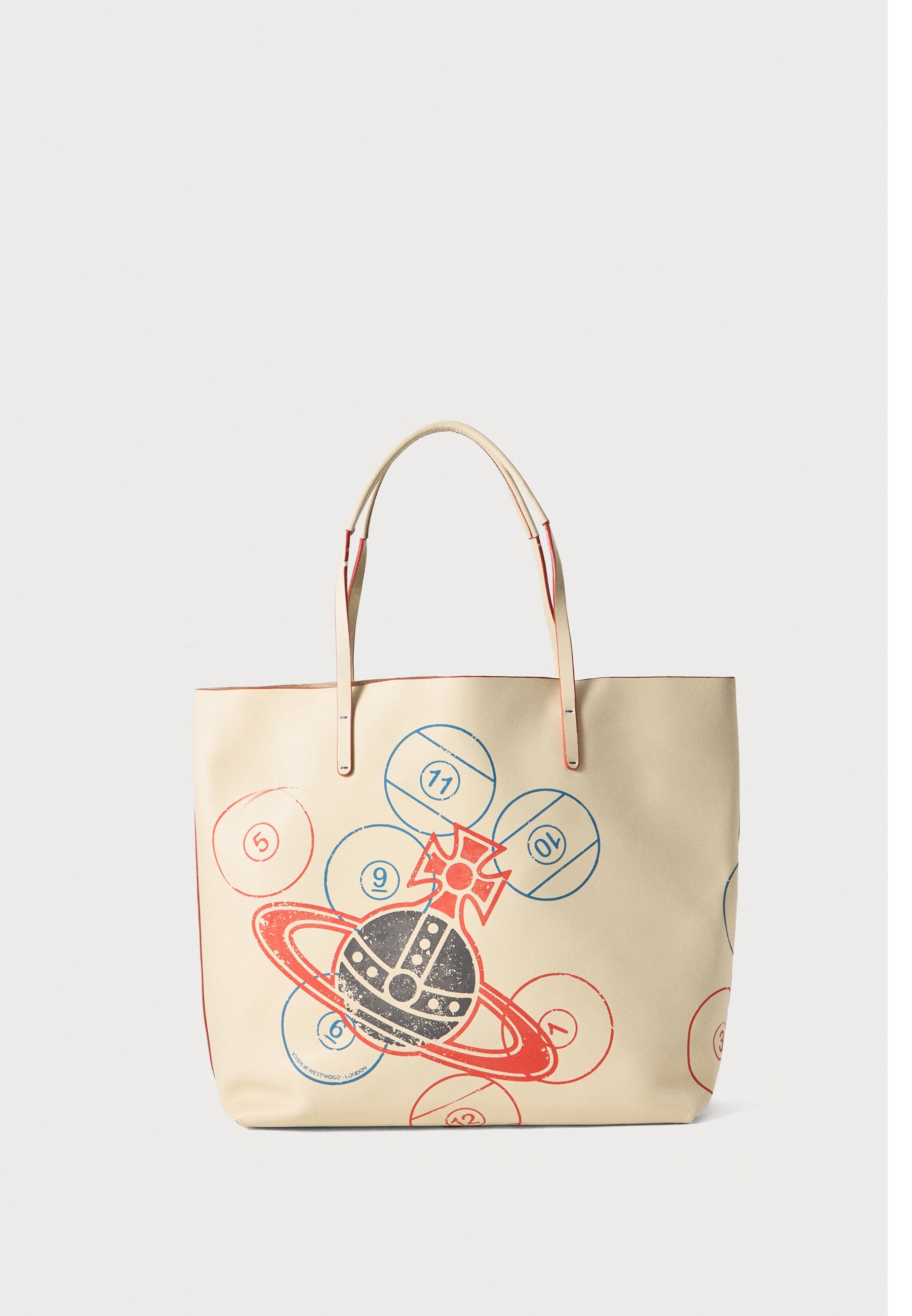 Sac à main Vivienne Westwood STUDIO SHOPPER - écru