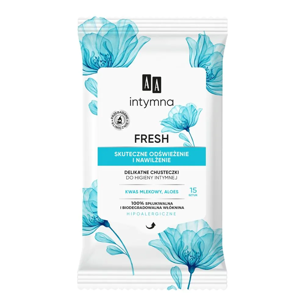 AA Intymna Fresh Chusteczki do higieny intymnej