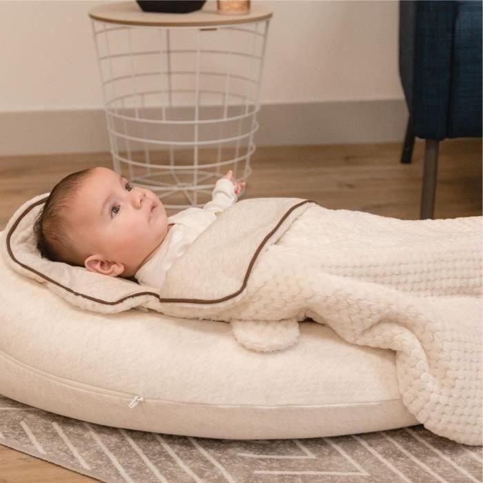 Coussin d'allaitement multifonction Nova - Beige - 198 cm