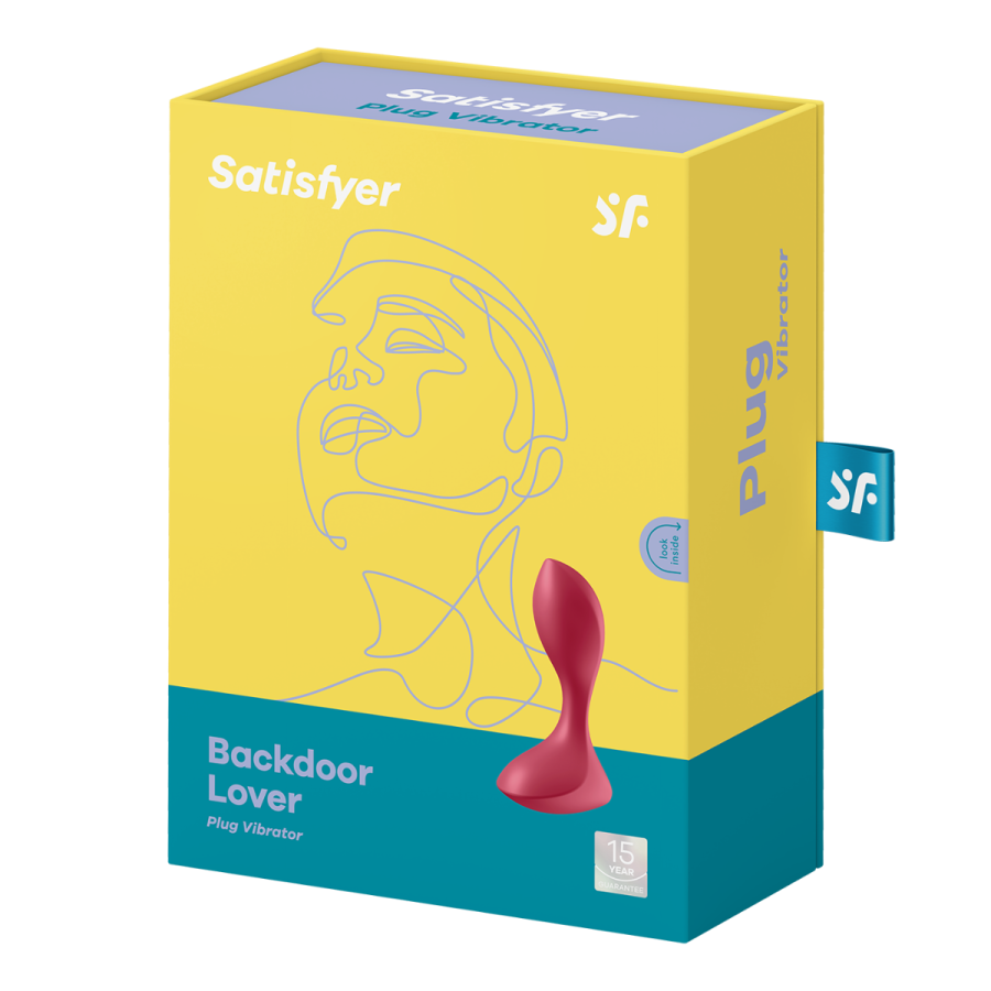 Satisfyer Backdoor Lover Κόκκινο