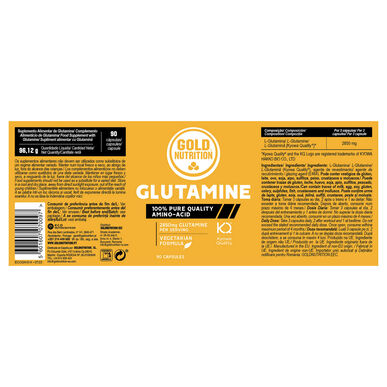 GOLDNUTRITION Glutamiini 90 kapselia 90 kapselia