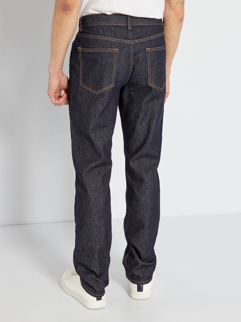 Calça jeans raw de corte regular - brut