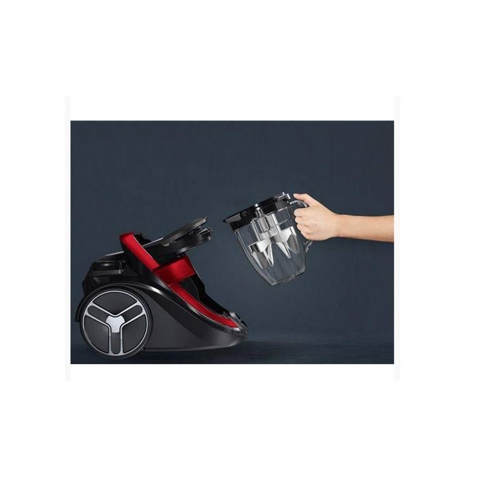 Aspirapolvere senza sacco Rowenta 500 W 59 dB Rosso/Nero - RO7933EA