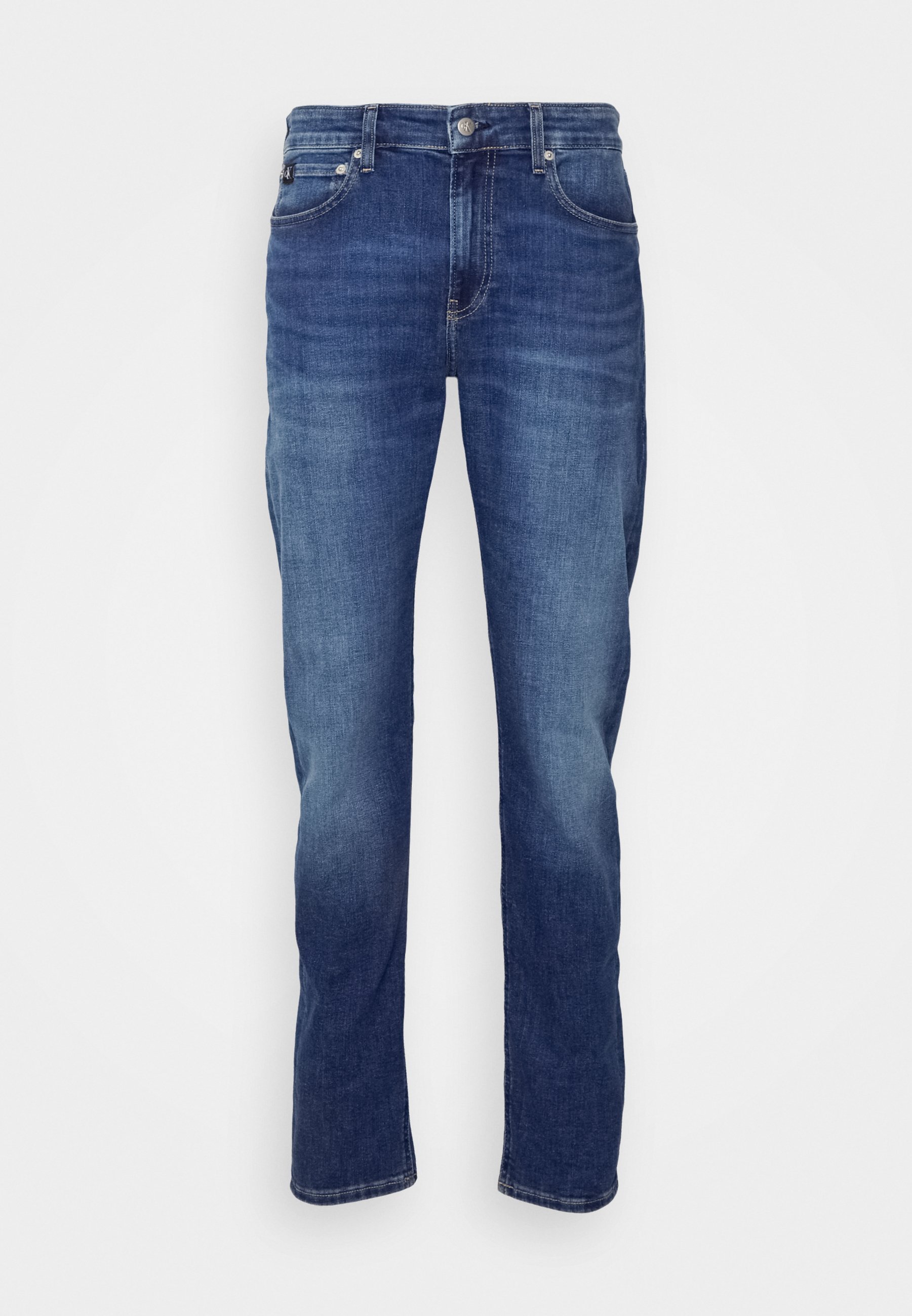 Calvin Klein Jeans SLIM TAPER - Jeans slim fit - denim scuro