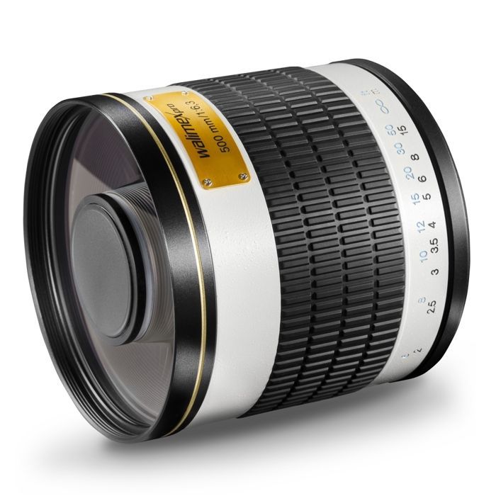 Walimex Pro 500mm f-6.3 DX Nikon F Teleobjektiv für Nikon D300, D3000, D3100, D3200, D3s, D3X, D4, D5000, D5100, D600, D700,…