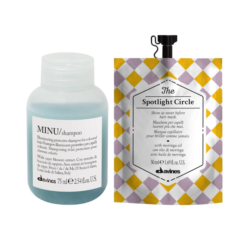 Davines Minu un Spotlight Circle
