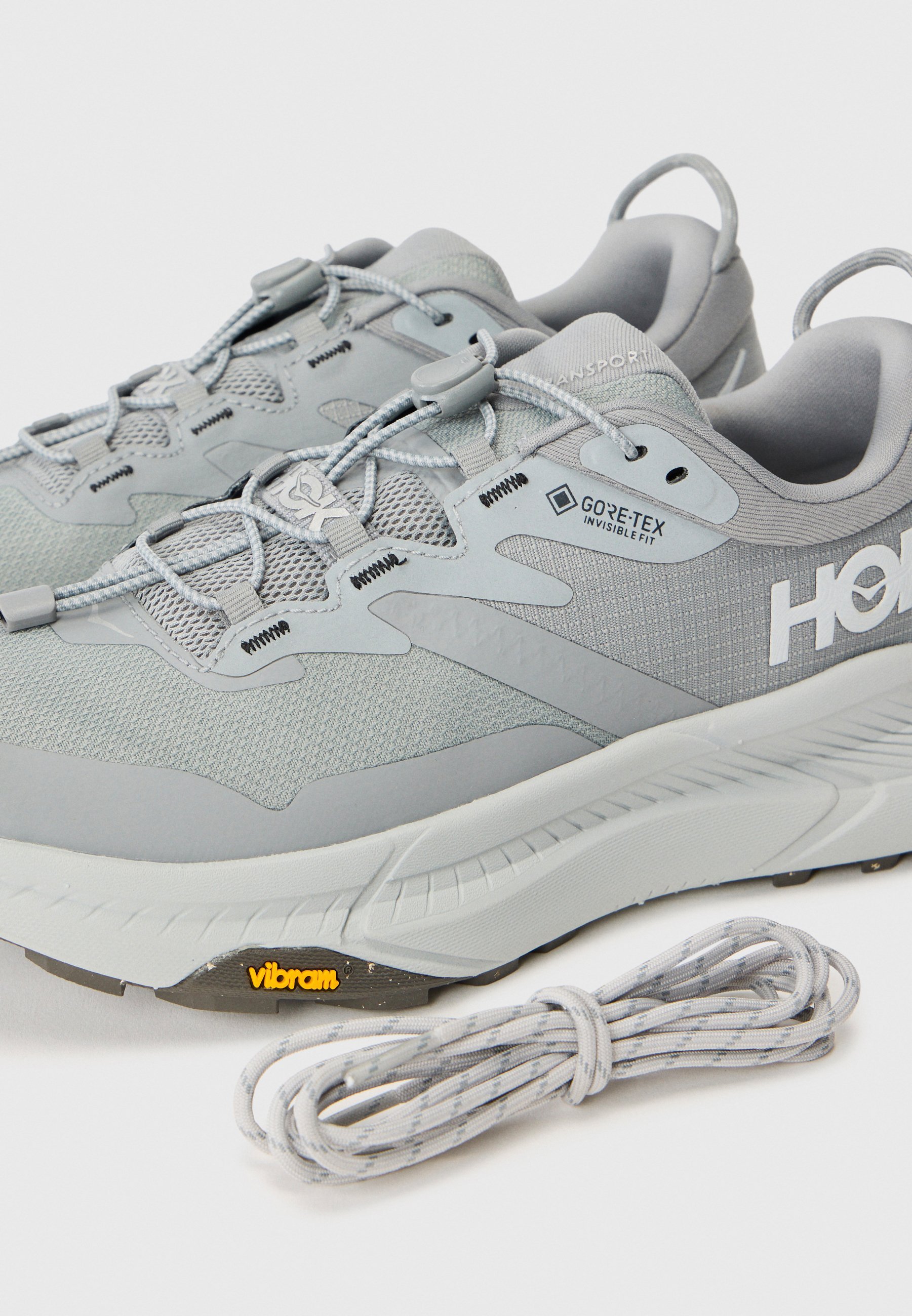 HOKA TRANSPORT GTX - Scarpe da trekking - grigio galattico/polvere di stelle