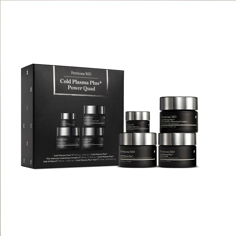 Conjunto de presente antienvelhecimento Perricone MD Cold Plasma Plus+ Power Quad