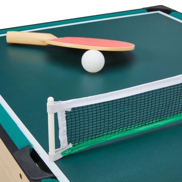 Tavolo da gioco pieghevole multifunzione KANGUI 16 in 1: calcio balilla, ping pong, biliardo, bowling, shuffleboard,...