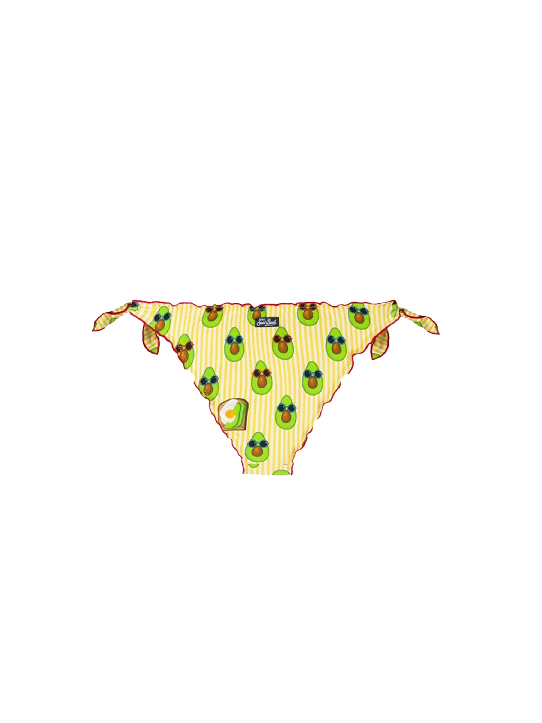 Grote slip met avocado-print